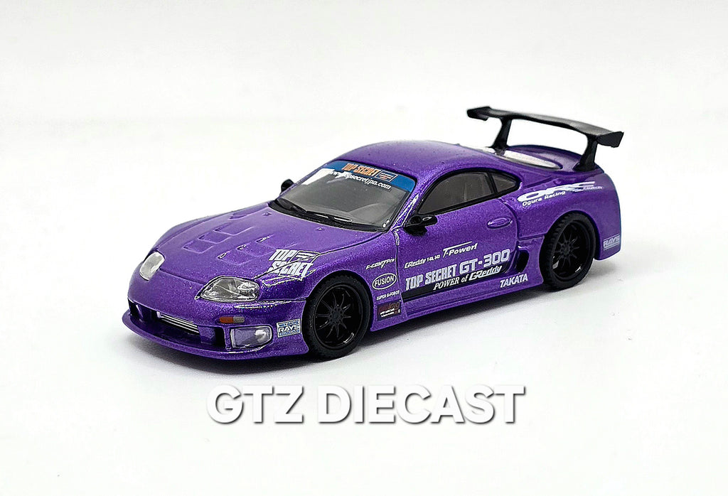Mini GT Toyota Supra Top Secret Purple #1067