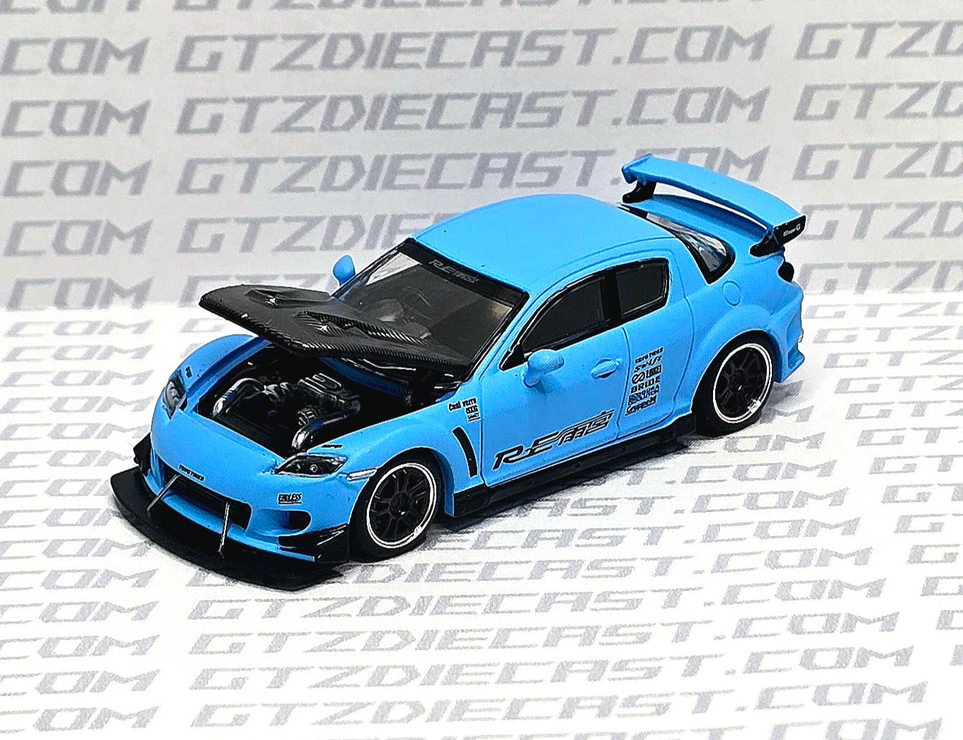 Pop Race Mazda RX-8 RE-Amemiya - Light Blue PR640270