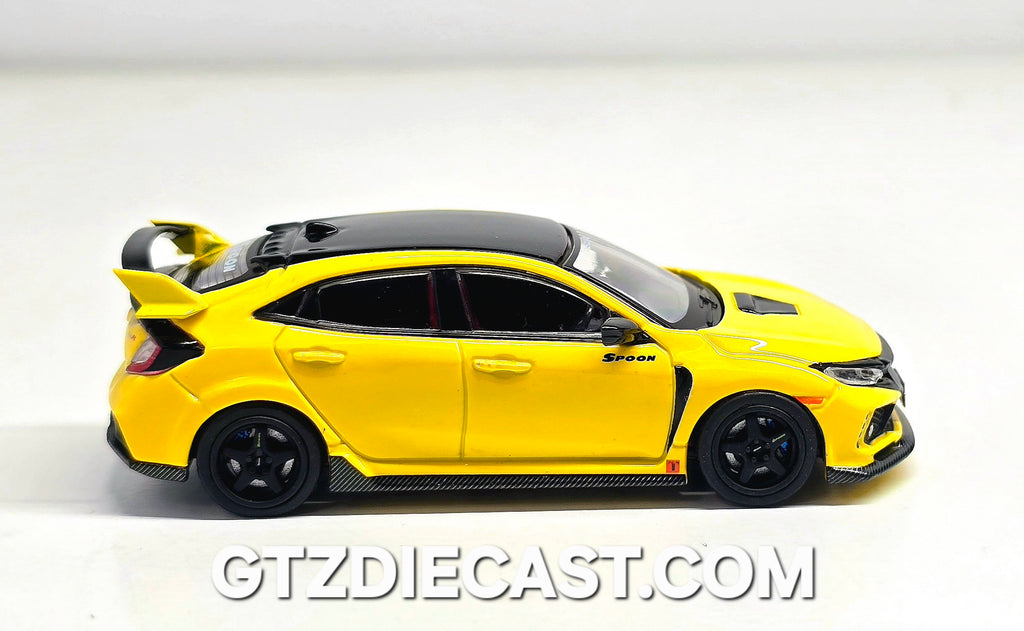 Inno64 1:64 HONDA CIVIC TYPE-R (FK8) Yellow IN64-FK8-YL