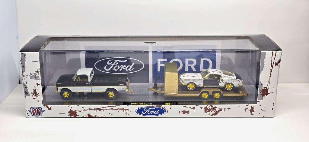 (CHASE) 1972 Ford F-250 Ranger 4X4 & 1969 Ford Mustang GT 390