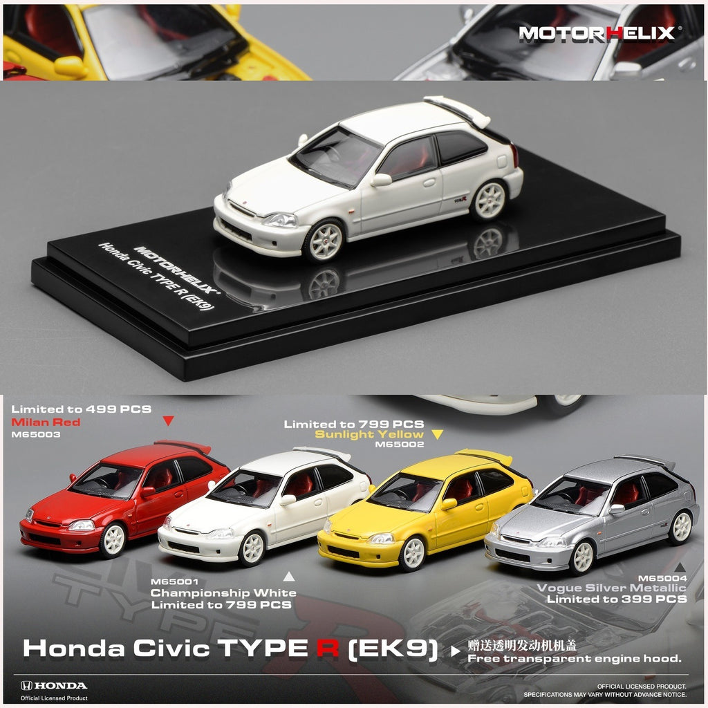 MOTORHELIX 1:64 HONDA Civic Type R (EK9)