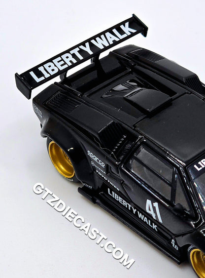 Mini GT 1:64 Lamborghini Countach LB-WORKS Black #1081