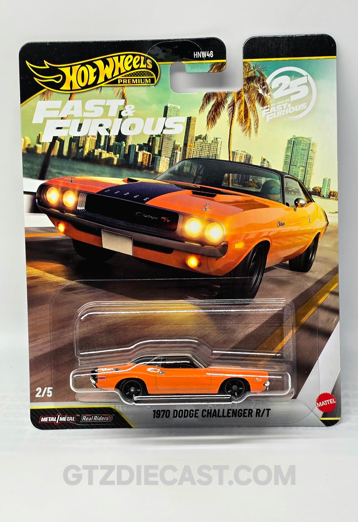 Hot Wheels F&F 1970 dodge challenger R/T