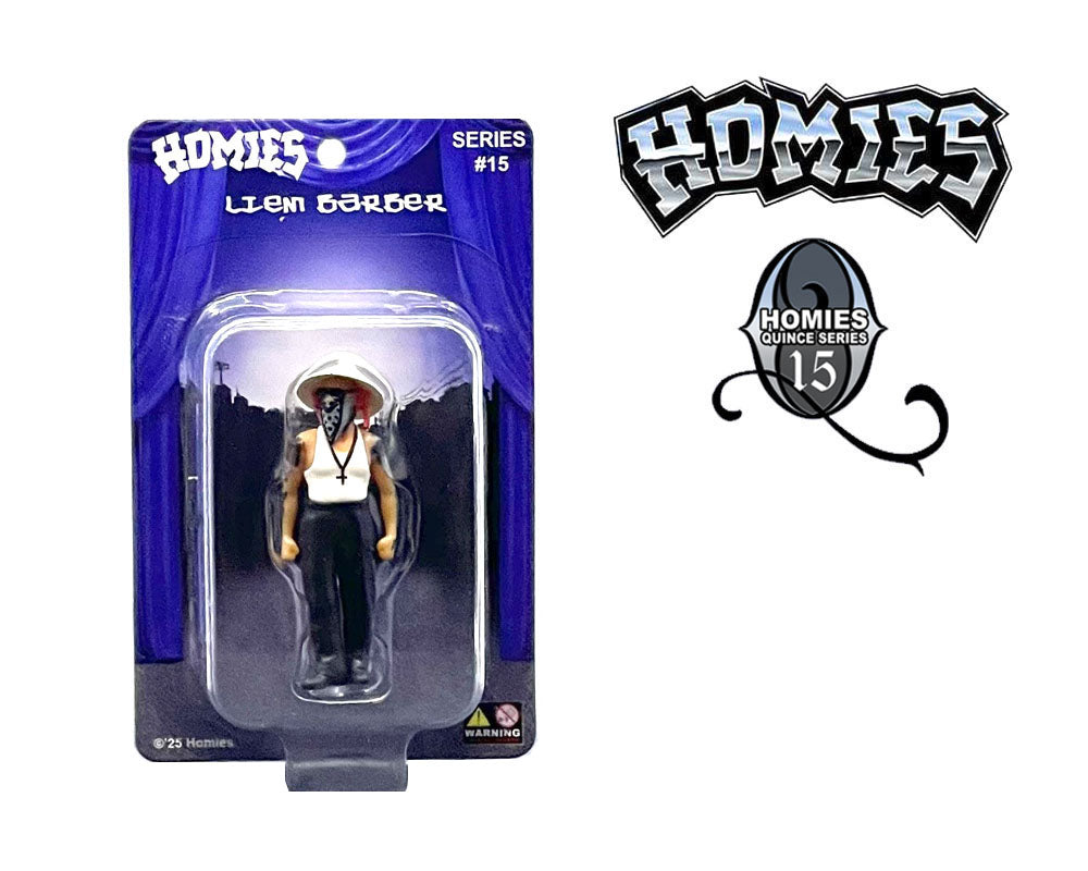 Homies Figures 1.75″ Series 15 Special Edition #11 Liem Barber Figure