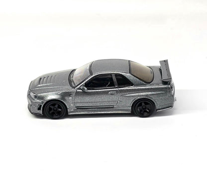 Mini GT 1:64 Nissan Skyline GT-R Dark Metal Gray (NISMO BNR34 CRS Version)