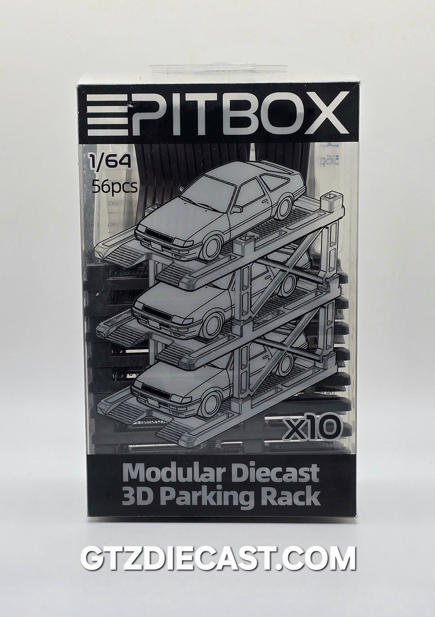 Pitbox parking Rack (10 stack)