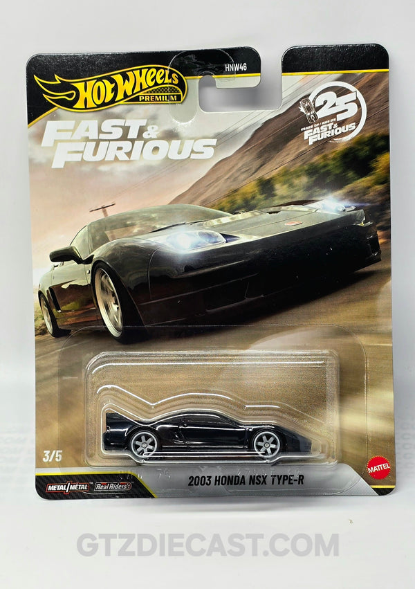 Hot wheels premium F&F NSX