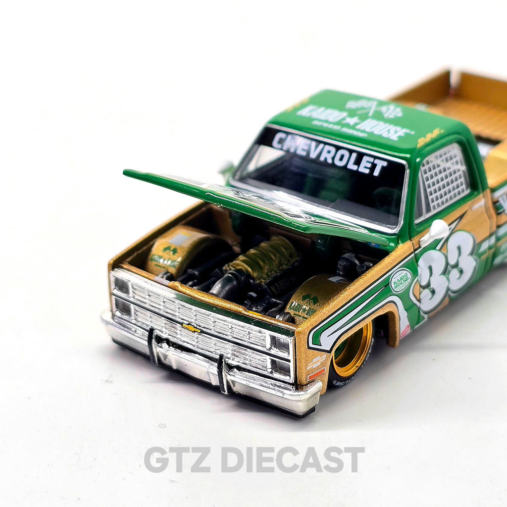 Kaido House x Mini GT Chevrolet Silverado Kaido Intimidator V2 – Beige #267