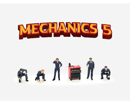 American Diorama 1:64 Figures Mechanics 5 – MiJo Exclusives