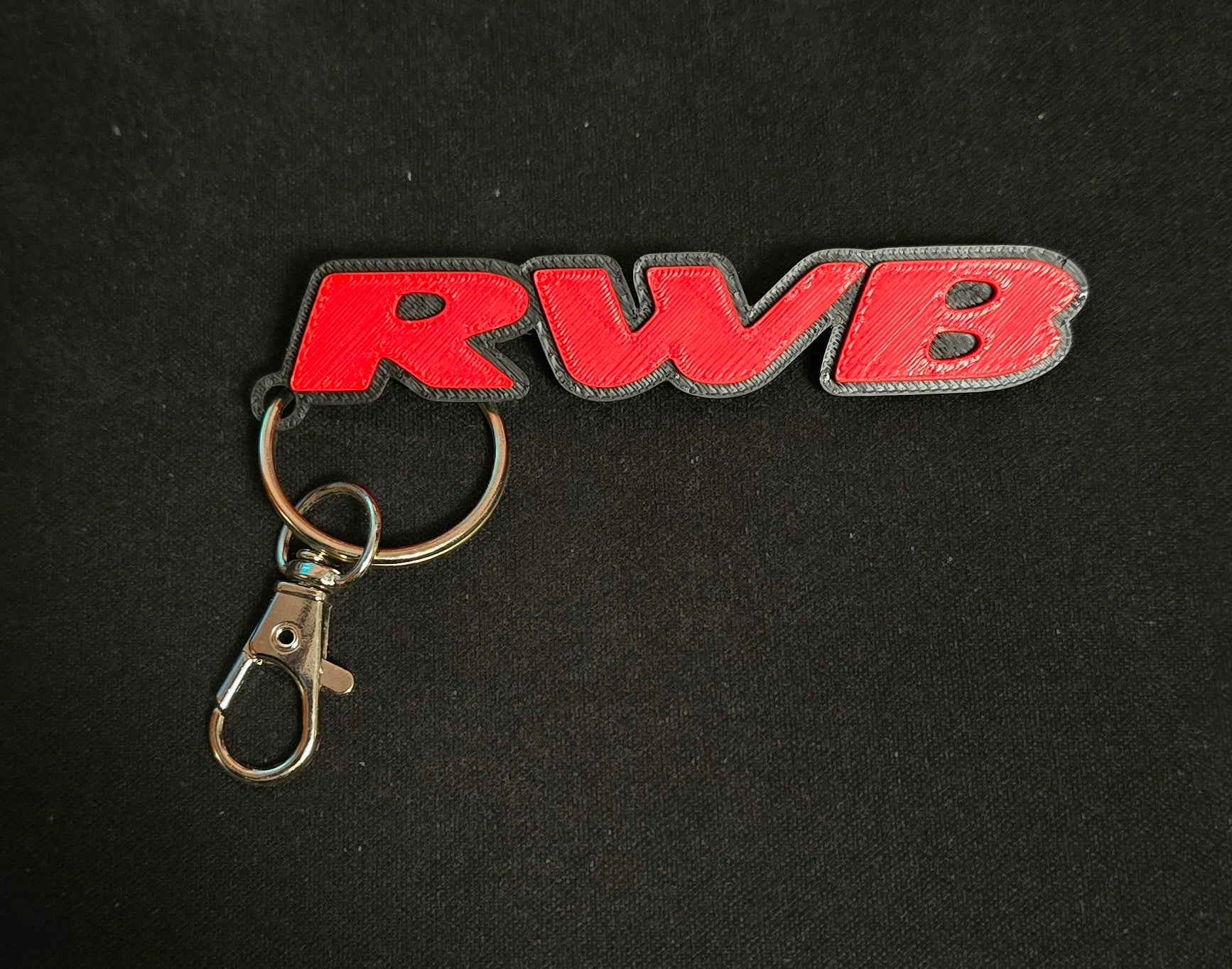 RWB Red keychain – GTZ Diecast Store