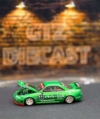 Kaido House //150 Nissan Skyline R33 Green