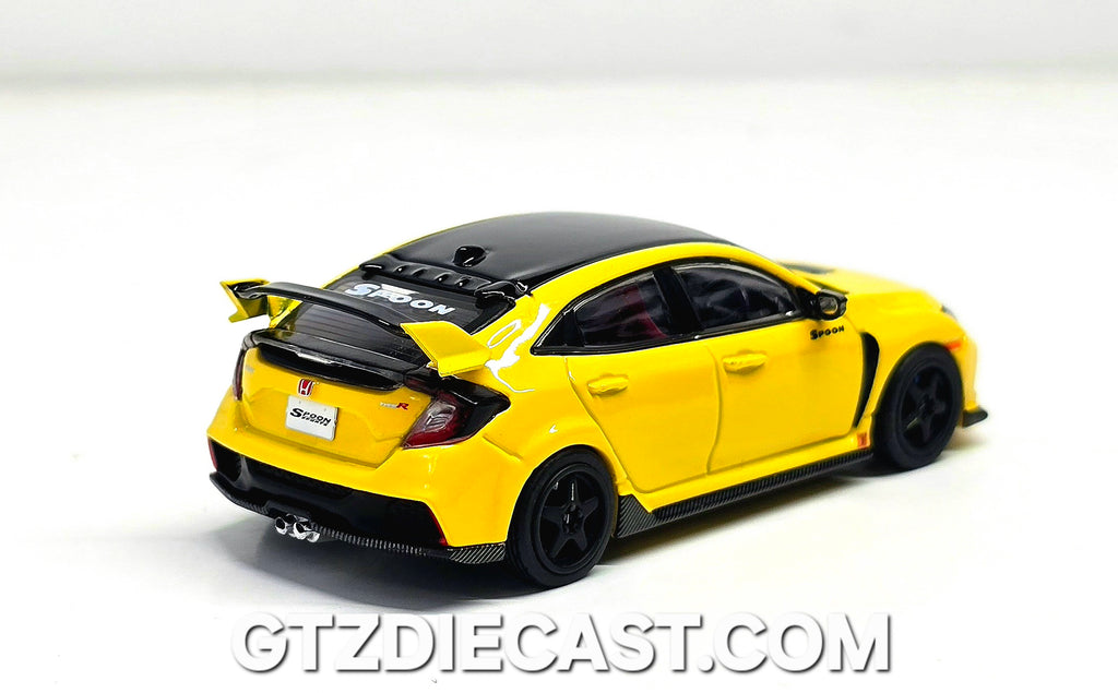 Inno64 1:64 HONDA CIVIC TYPE-R (FK8) Yellow IN64-FK8-YL