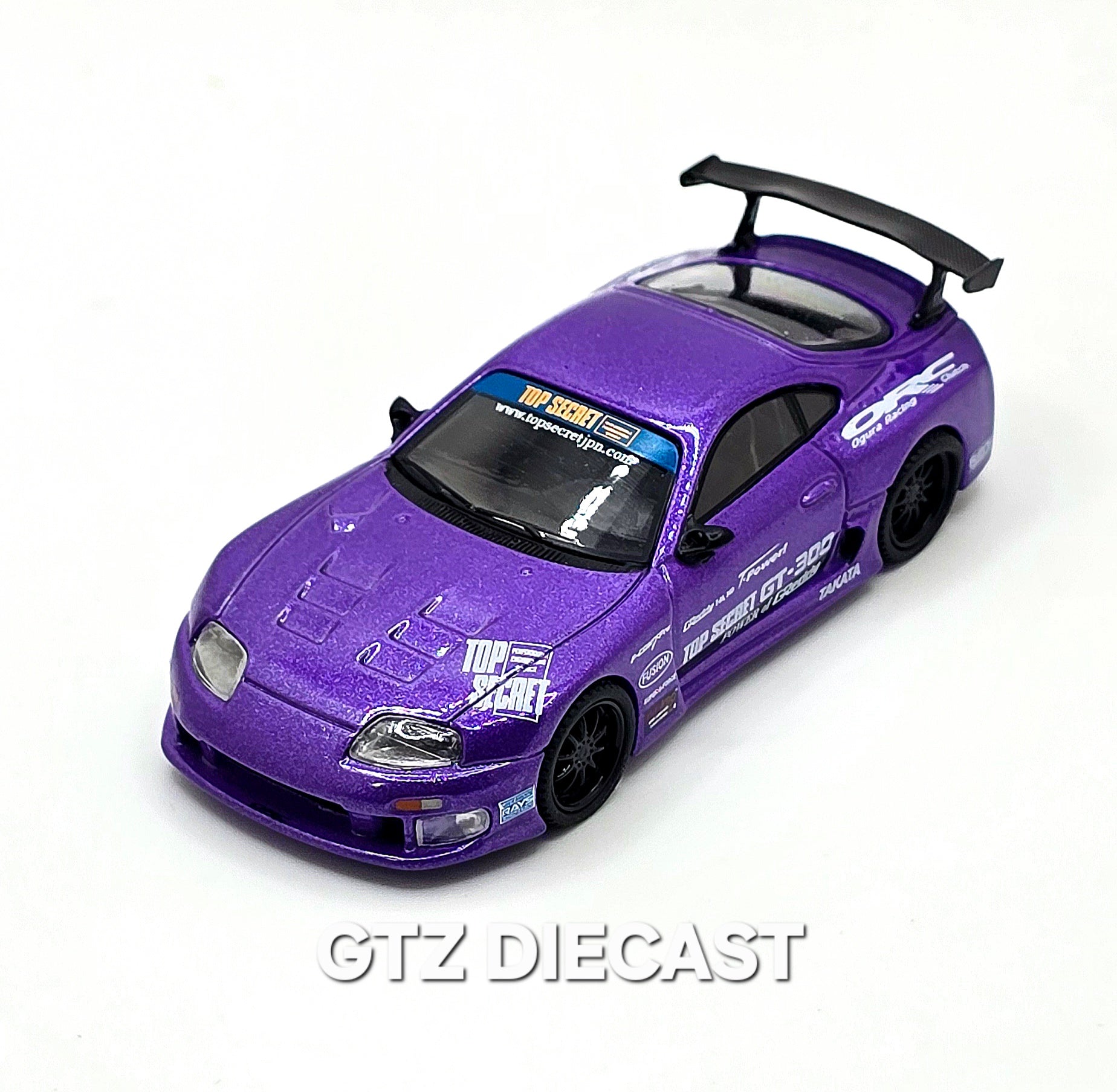 Mini GT Toyota Supra Top Secret Purple #1067
