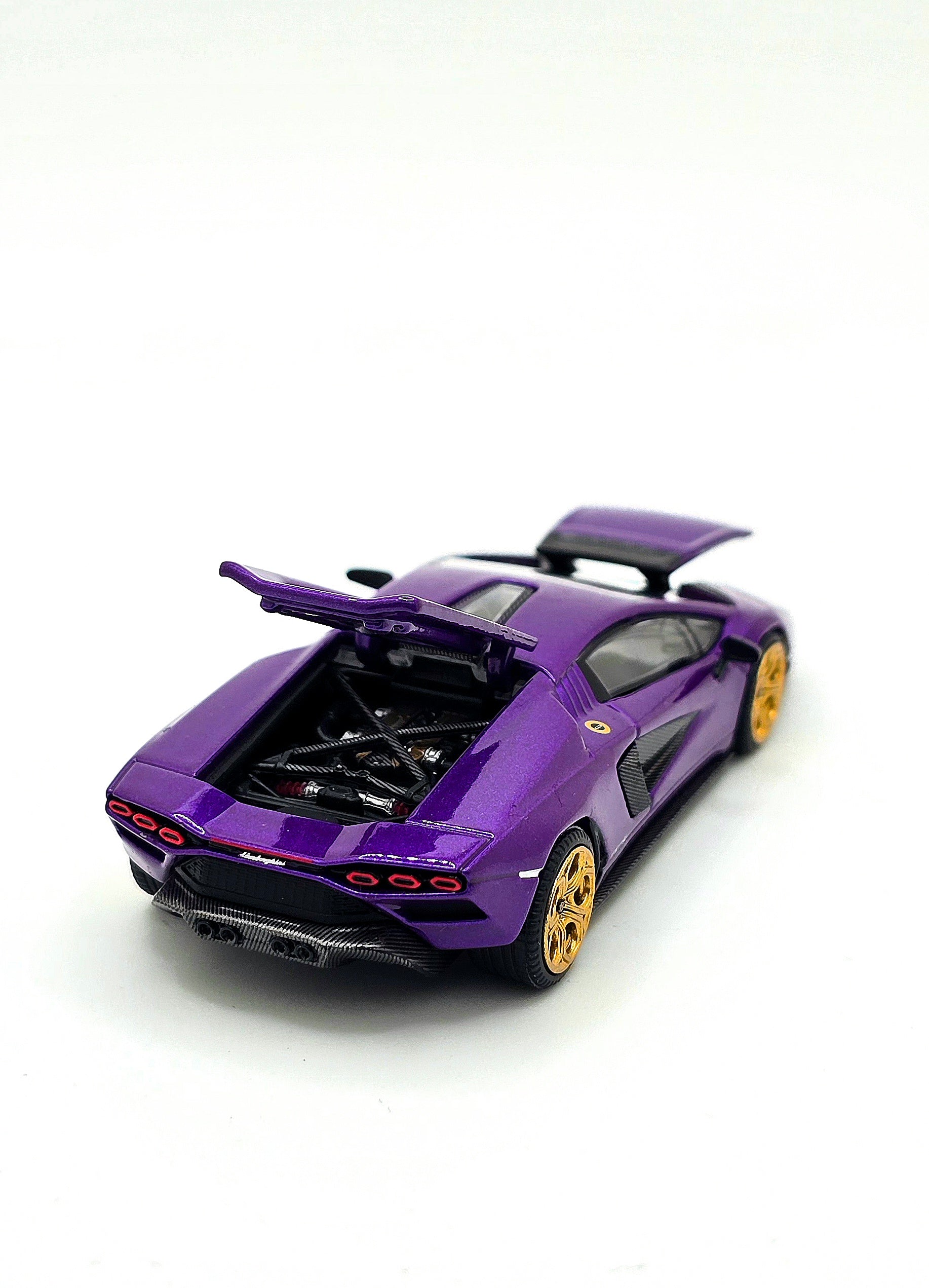 POPRACE 1/64 LAMBORGHINI COUNTACH LPI 800-4 Special Edition in Shimmery Viola Pasifae HONG KONG TOYCAR SALON 2025 PR640293