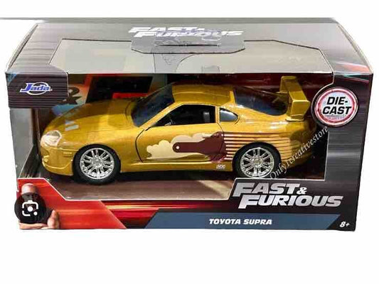 Jada 1/32 Fast & Furious Slap Jacks Toyota Supra - Gold