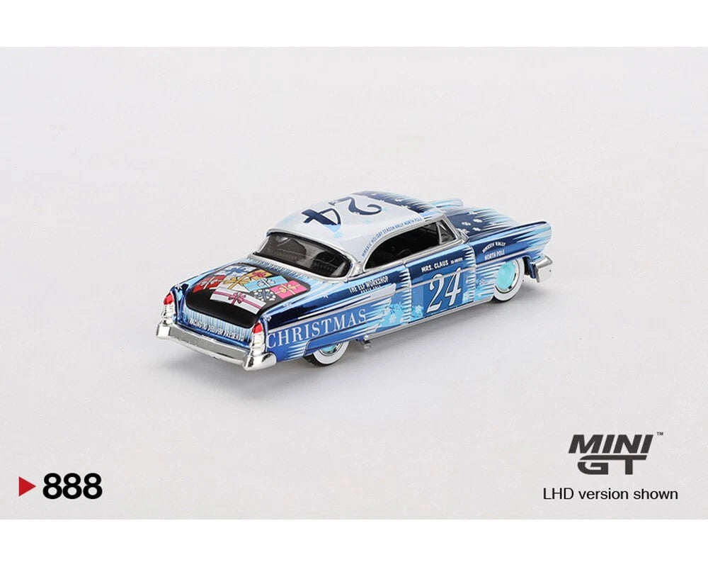 MiniGT #888 Lincoln Capri Christmas Hot Rod by Tim Sadchikov 2024 Christmas Edition