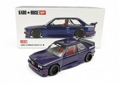 BMW M3 Kaido GT V2- Purple - Kaido House #216 / MINI GT 1:64