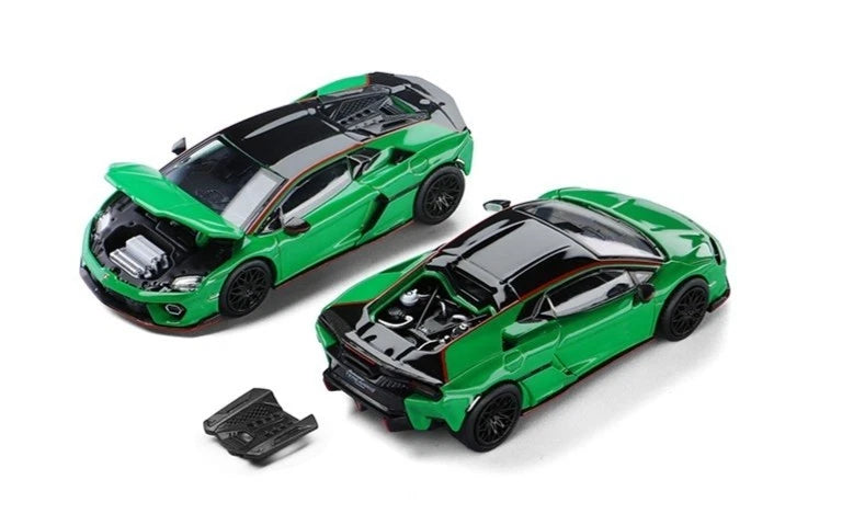 (COMING SOON) Trends Hobby Lamborghini Temerario - Green 241082 1:64 SCALE