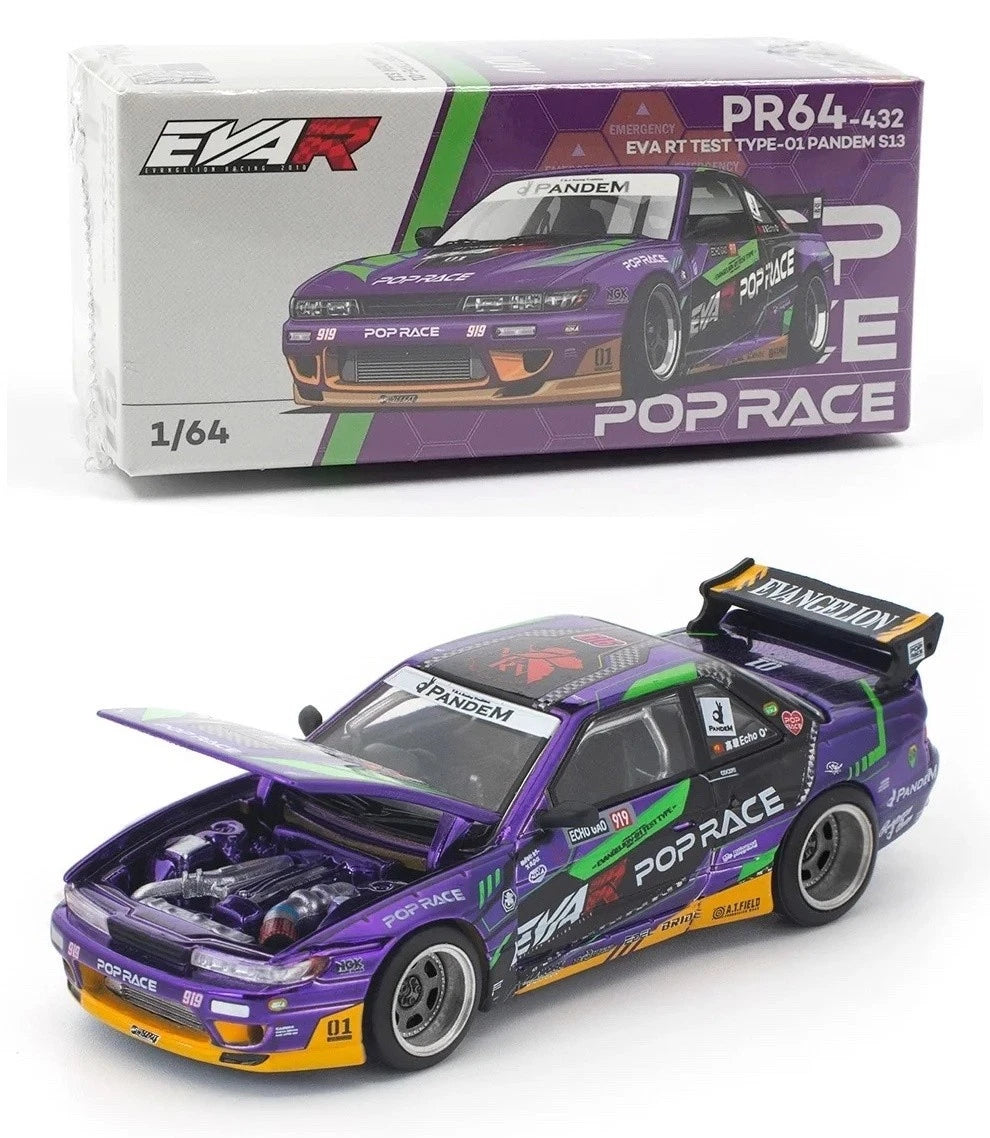 POPRACE 1/64 PANDEM S13 EVA RT TEST TYPE-01 PR640432