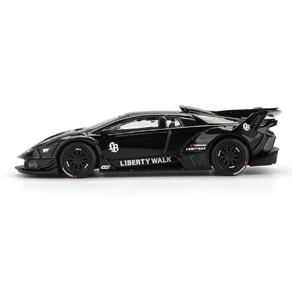 Mini GT 1:64 Lamborghini LB-Silhouette WORKS MURCIELAGO GT- Evo Black- Mijo Exclusives