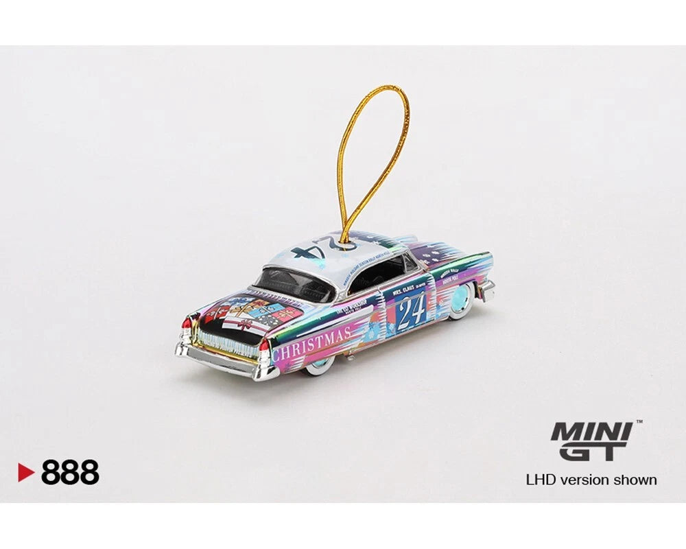 MiniGT #888 Lincoln Capri Christmas Hot Rod by Tim Sadchikov 2024 Christmas Edition