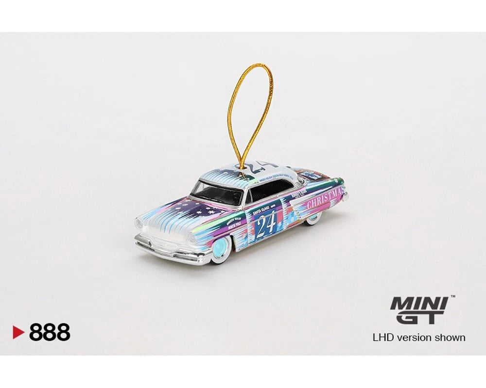 MiniGT #888 Lincoln Capri Christmas Hot Rod by Tim Sadchikov 2024 Christmas Edition