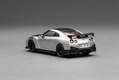 (COMING SOON) Motorhelix 1/64 Nissan GT-R NISMO (R35) Special Edition 2022 NISMO Ultimate Metal Silver M63523