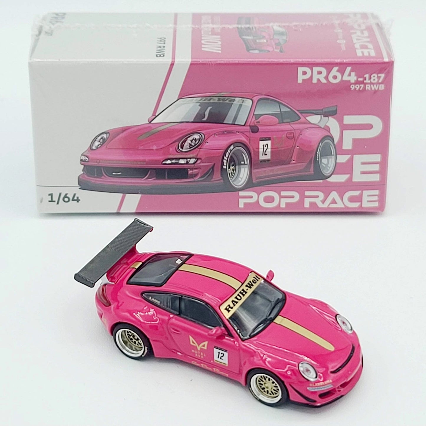 Pop Race - Porsche RWB 997 - AVA - 1/64 Scale PR64-187
