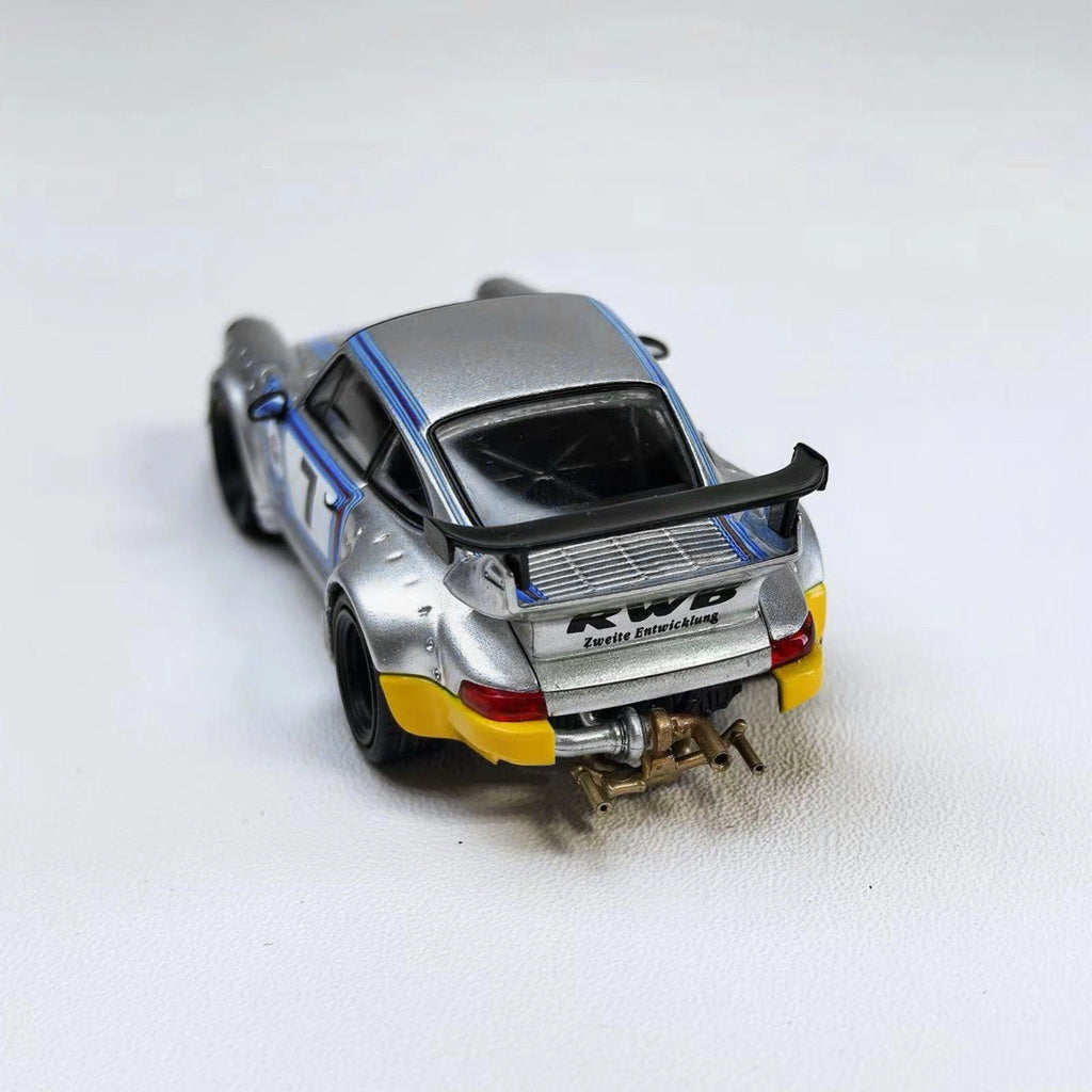 RWB 964 #7 "ICHIBAN BOSHI - MARTINI RACING" 1/64 BY MODEL MODEL MM64-RWB964-002