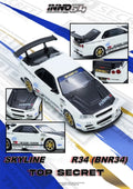 INNO64 GT-R (R-34)  TOP SECRET R34 White