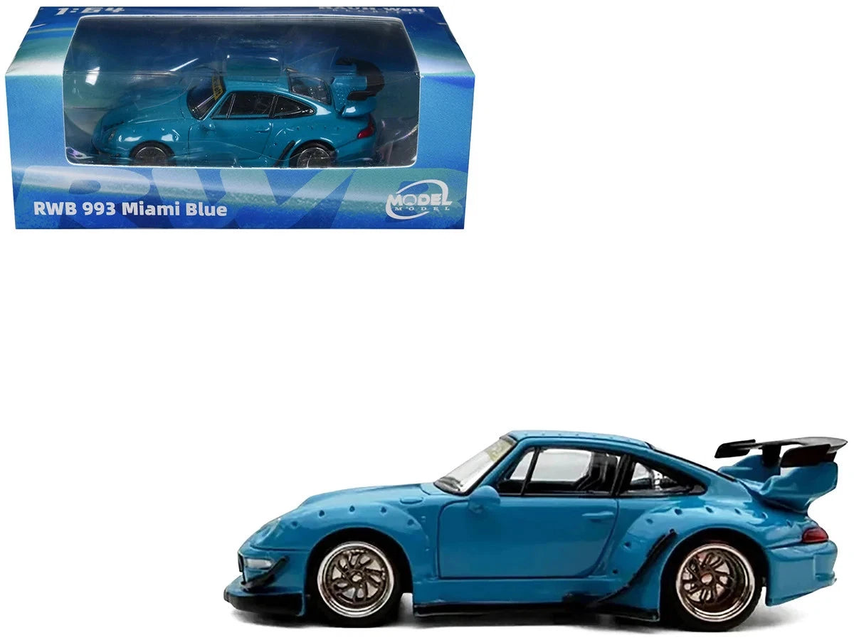 MODELMODEL 164 RWB 993 Miami Blue (Paper Box) MM64-RWB993-005