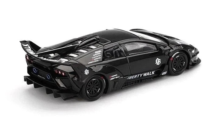 Mini GT 1:64 Lamborghini LB-Silhouette WORKS MURCIELAGO GT- Evo Black- Mijo Exclusives