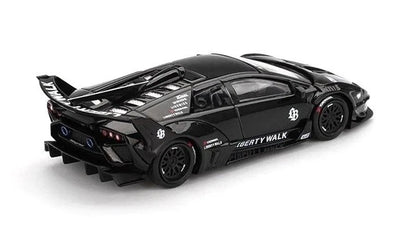 Mini GT 1:64 Lamborghini LB-Silhouette WORKS MURCIELAGO GT- Evo Black- Mijo Exclusives
