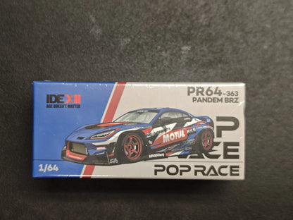 Pop Race PR640363 1/64 Scale Diecast PANDEM BRZ BRZIKO IDE 2025 Exclusive