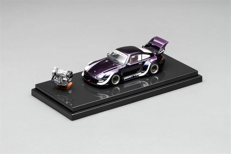 (COMING SOON) Motorhelix 164 RWB 993 Army Girl with magnetic air-cooled engine M62205