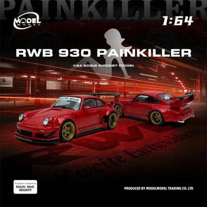 (COMING SOON)MODELMODEL 1/64 RWB 930 Painkiller (Paper Box) MM64-RWB930-007