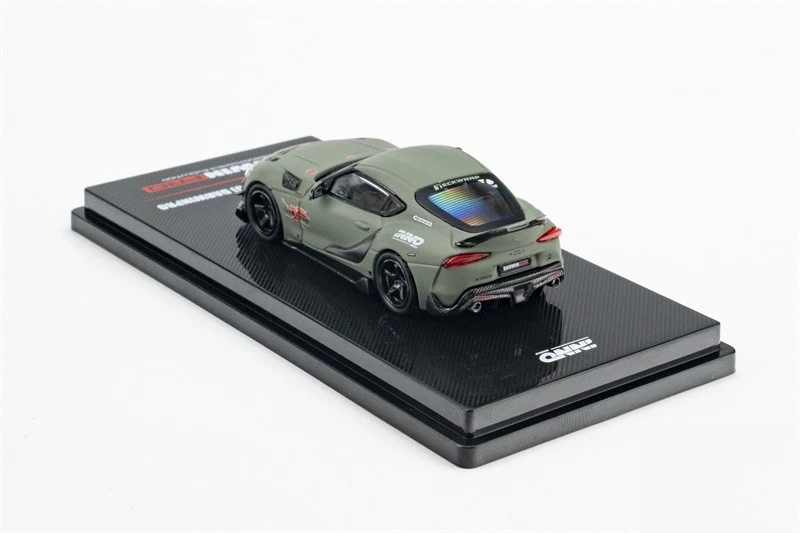 SUPRA A90 DARWIN PRO Matt Green Diecast Model Car INNO64 1:64 SCALE