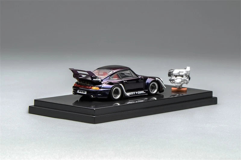 (COMING SOON) Motorhelix 164 RWB 993 Army Girl with magnetic air-cooled engine M62205