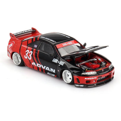 Nissan Skyline GT-R (R33) ADVAN #191 - Kaido House x Mini GT 1:64