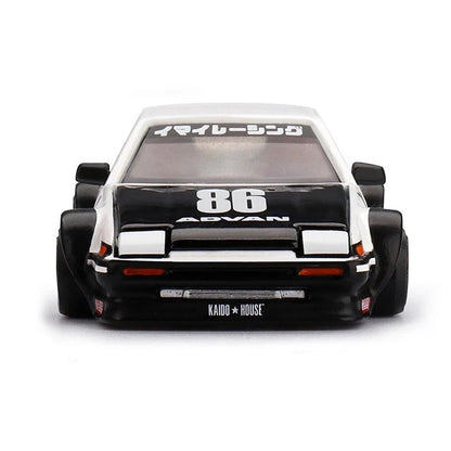 Toyota AE86 Sprinter Trueno Kaido Street V1- White Kaido House x Mini GT 1:64