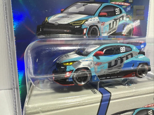 (CHASE) Pop Race Pandem Toyota GR Yaris Auto Finesse Blue White 012 Enigma Exclusive