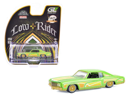 Greenlight 1:64 1970 Chevrolet Monte Carlo Lowrider – Michael Heralda Special Edition – Hobby Exclusive – Green