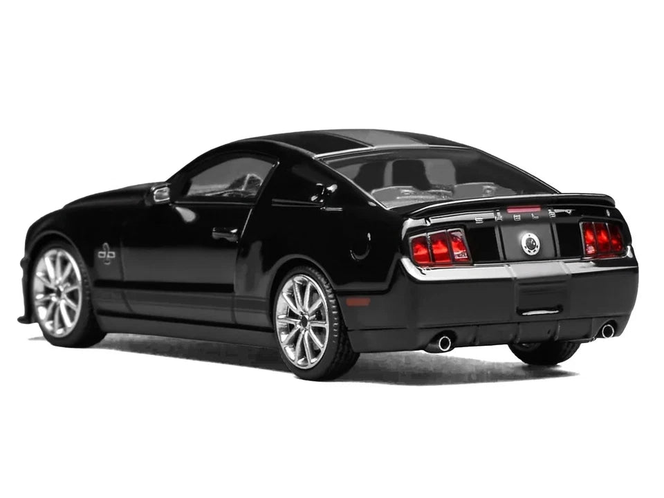 Ford Mustang Shelby GT500 Super Snake 2007 BLACK GL-1251006C Motorhelix x Greenlight 1:64