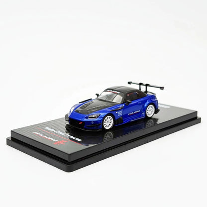 HONDA S2000 J'S RACING Blue IN64-S2000JS-BLUE INNO64 1:64 SCALE DIECAST