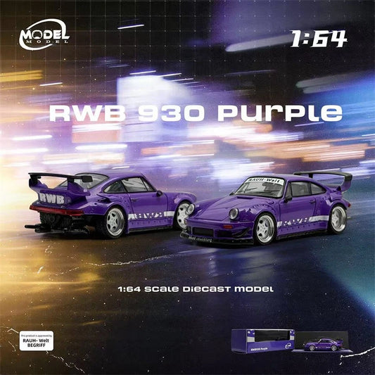 (COMING SOON) MODELMODEL 1/64 RWB 930 Purple MM64-RWB930-003
