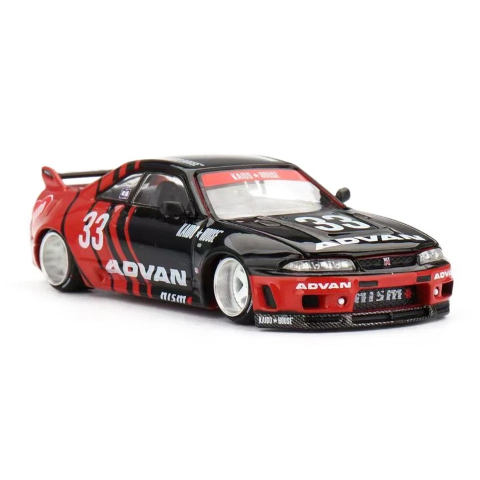 Nissan Skyline GT-R (R33) ADVAN #191 - Kaido House x Mini GT 1:64