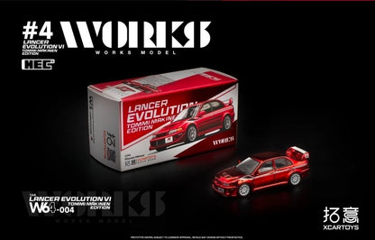 WORKS 1/64 Lancer Evolution VI TME HEC 2026