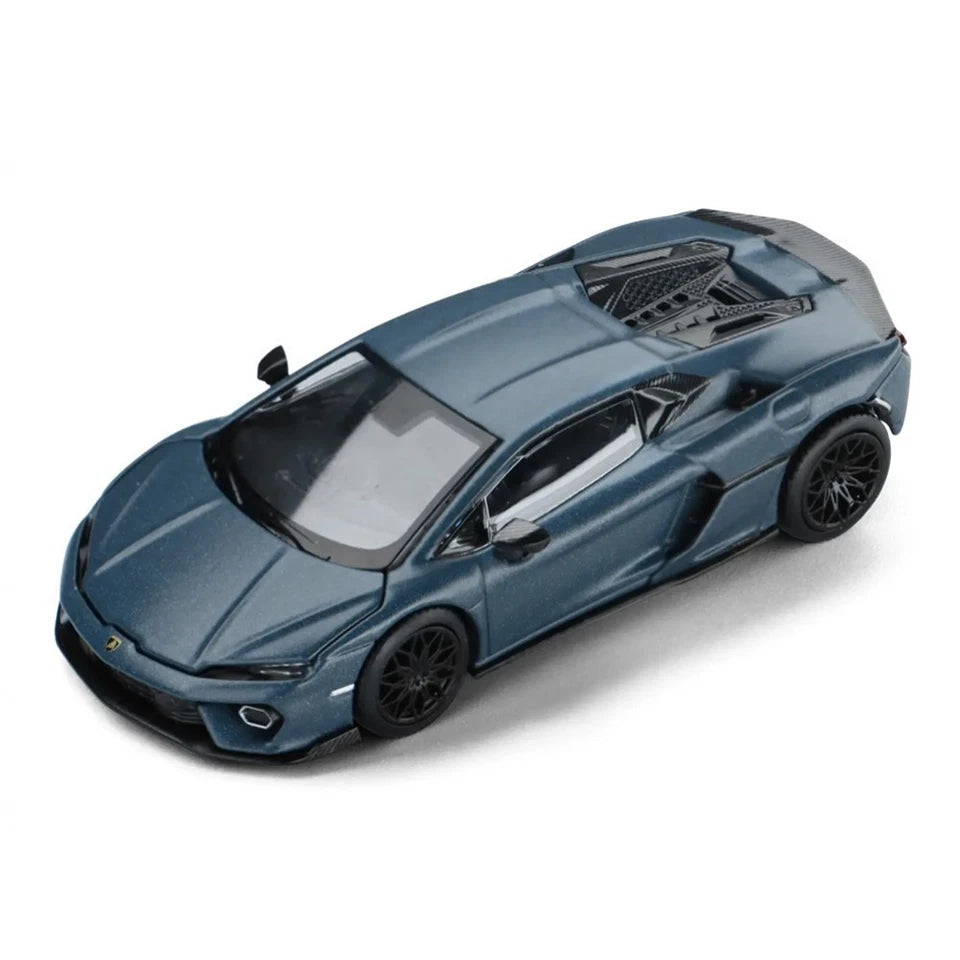 (COMING SOON) Trends Hobby 164 Lamborghini Temerario - Matte Blue 241082 1:64 SCALE