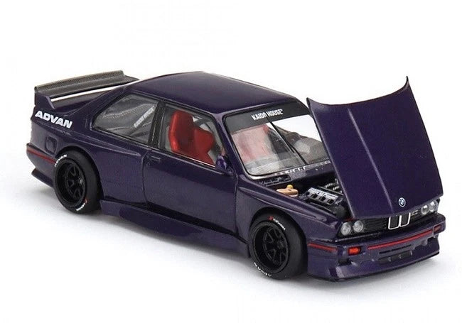 BMW M3 Kaido GT V2- Purple - Kaido House #216 / MINI GT 1:64