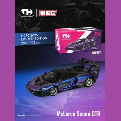Trends Hobby 1/64 McLaren Senna GTR Magic Purple HCFC 2025 Limited Edition 241080J